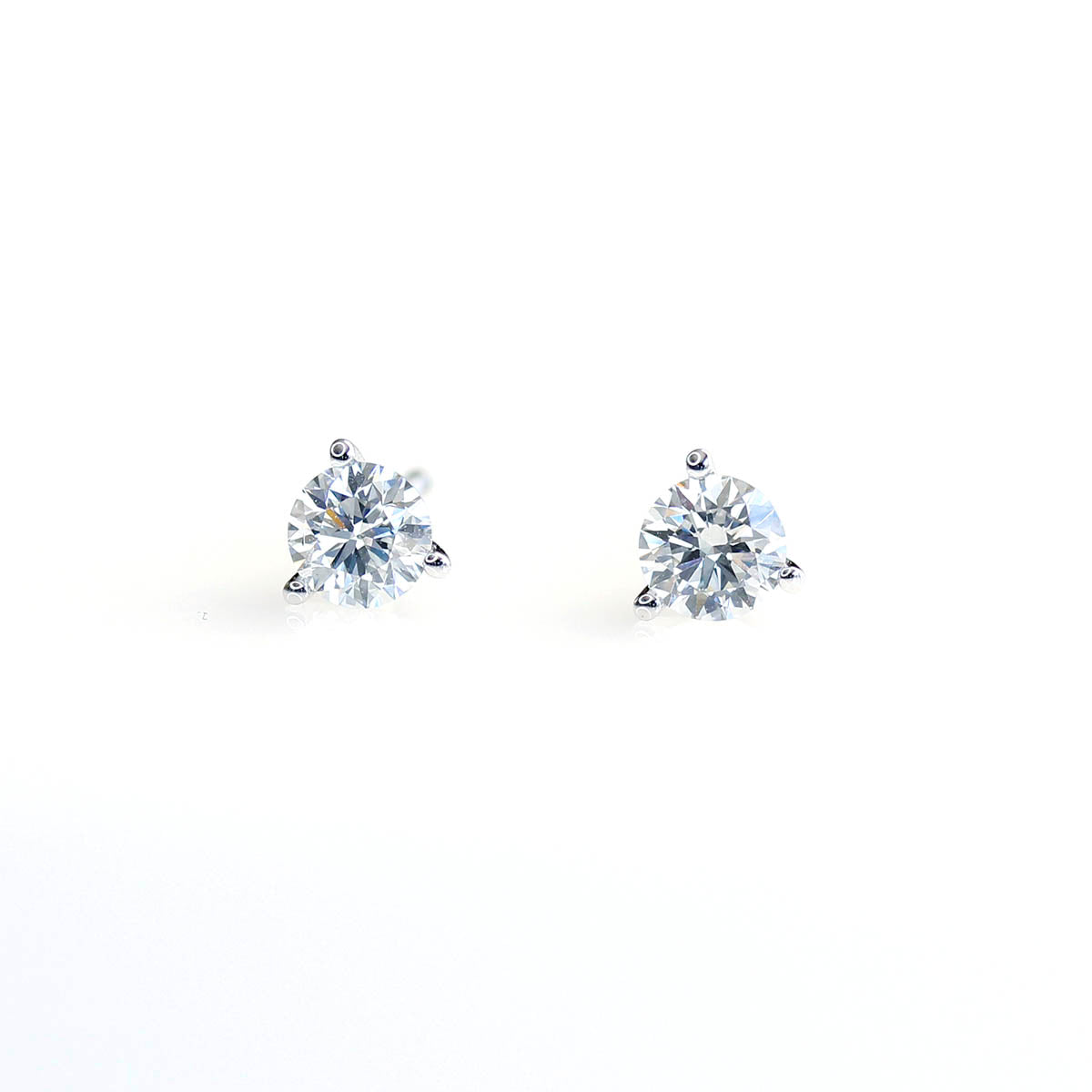 Lab-Grown Diamond Stud Earrings 1.20 carats total weight #STUDS-LG-1.20-1 - Earrings