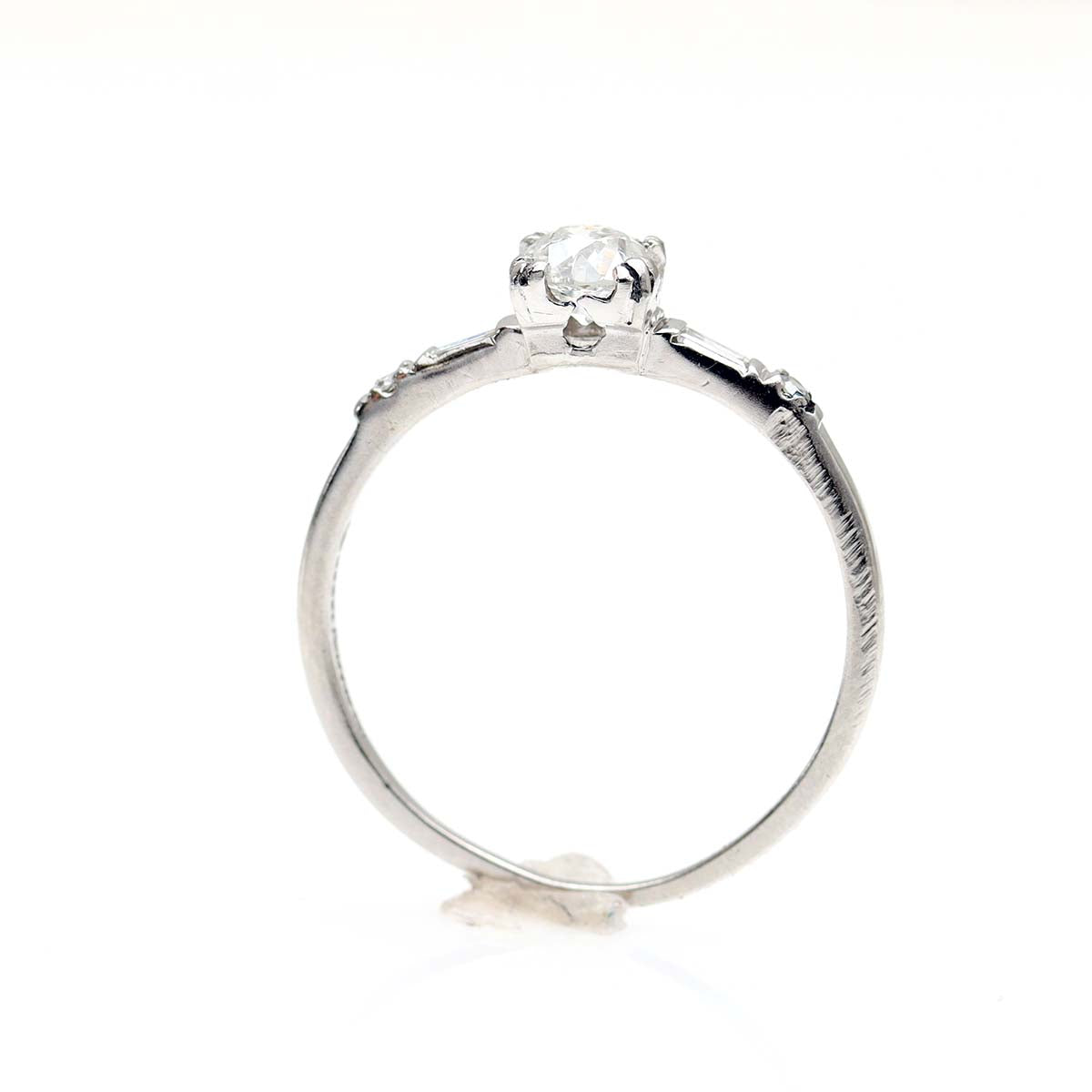 Late Art Deco Engagement Ring #VR220715-2 - Engagement Rings