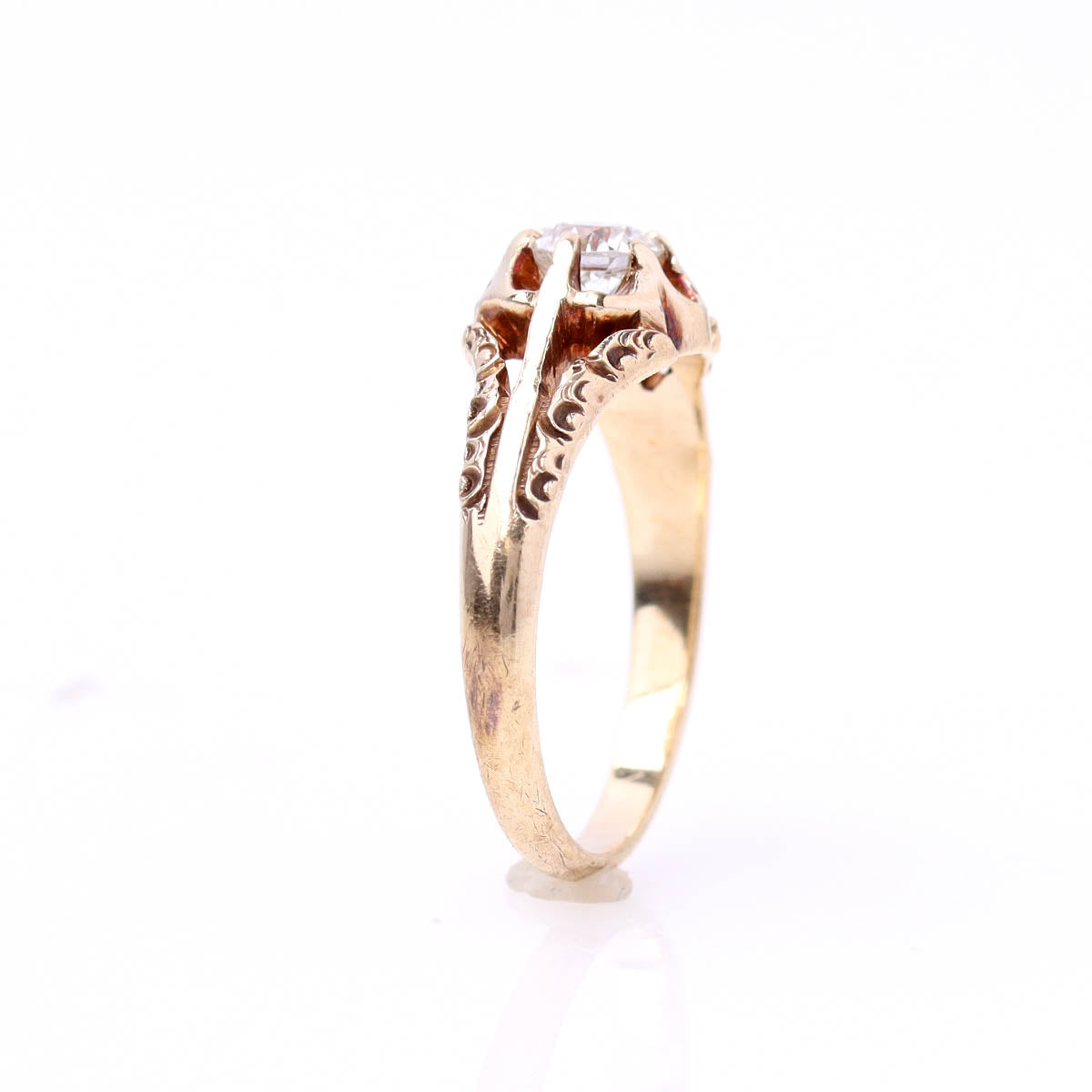 Late Victorian Engagement Ring #VR2501010 - Engagement Rings