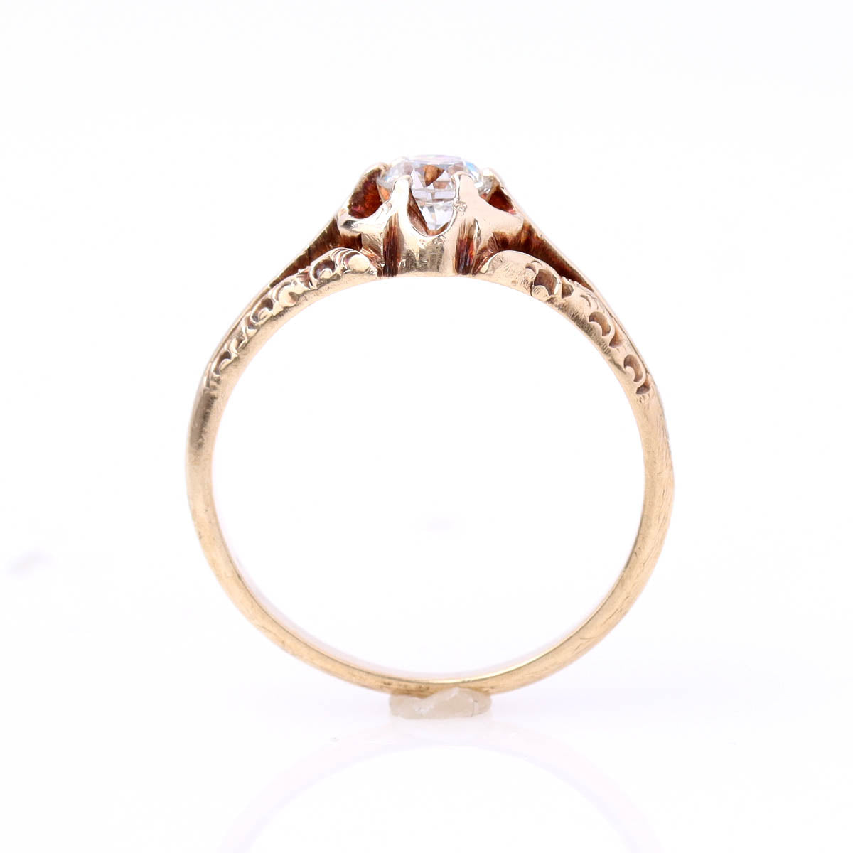 Late Victorian Engagement Ring #VR2501010 - Engagement Rings