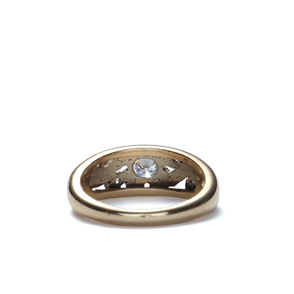 MidCentury 14k Diamond ring. #VR140428-07 - Leigh Jay & Co