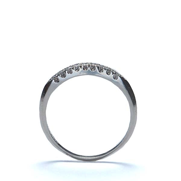 Midcentury Diamond Wedding band #VR160614-02 - Wedding Bands