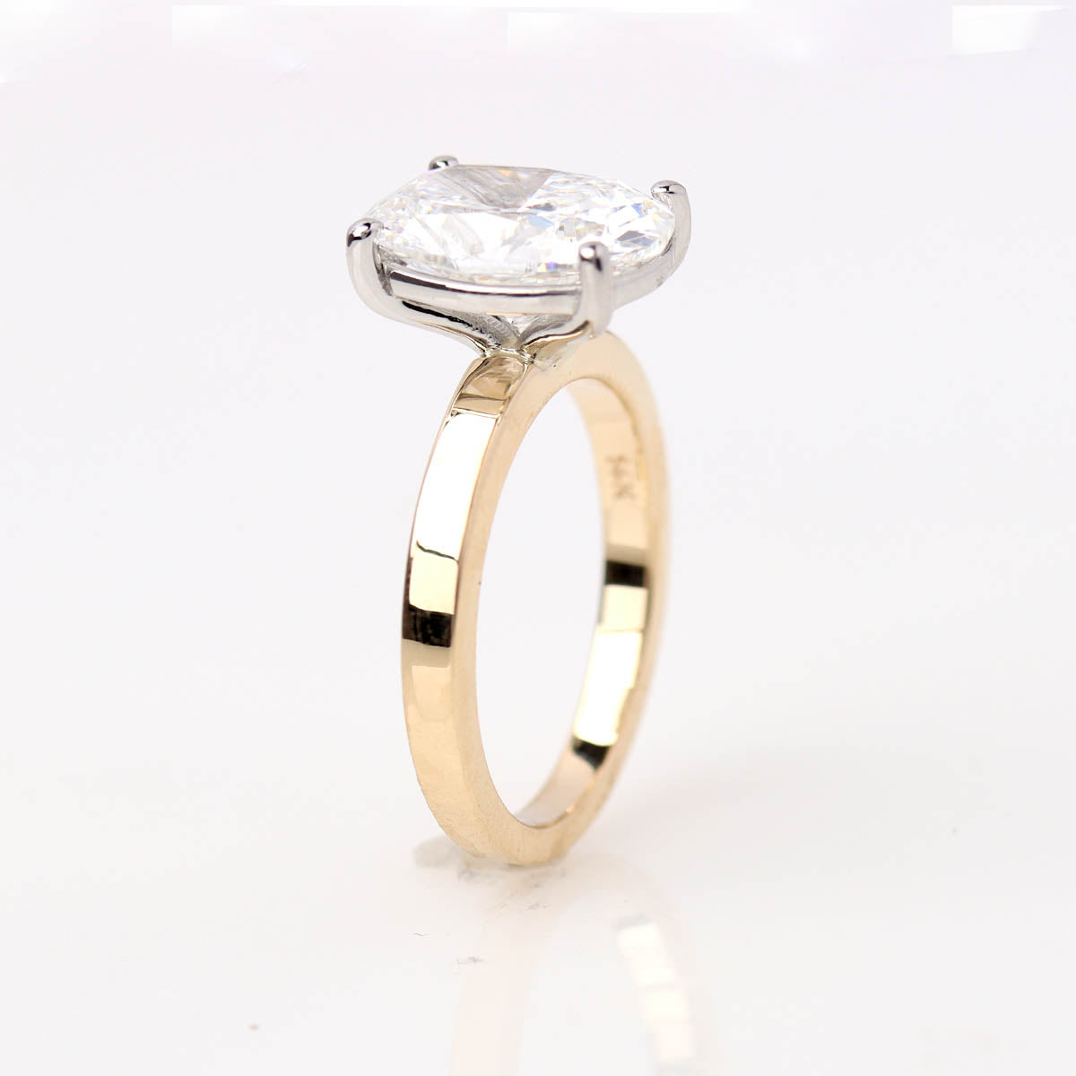 The Adriana Cushion Cut Diamond Engagement Ring #3778-1