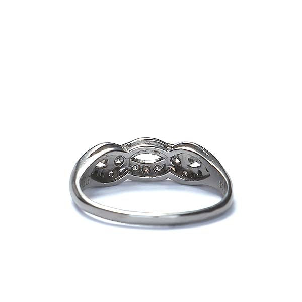 Open Work Diamond Ring Circa 1956 #VR503-18 - Wedding Bands