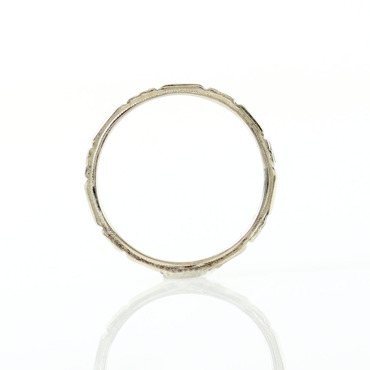 Orange Blossom Wedding Band #L3702 - Wedding Bands