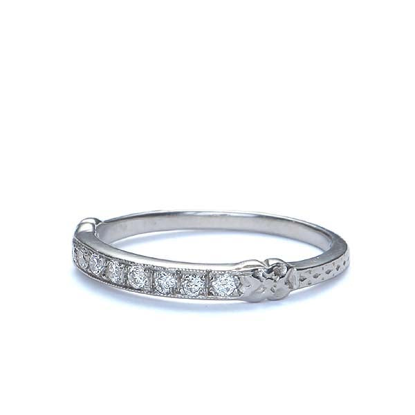 Platinum Diamond Wedding Band #L1270 PLAT - Leigh Jay & Co.