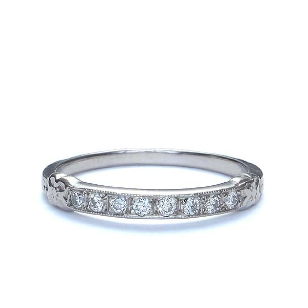 Platinum Diamond Wedding Band #L1270PT - Wedding Bands