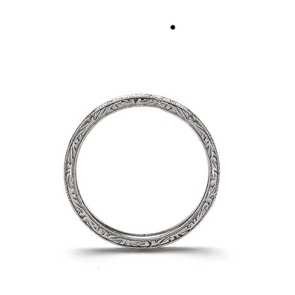 Platinum Wedding Band #L1010D PLAT Default Title