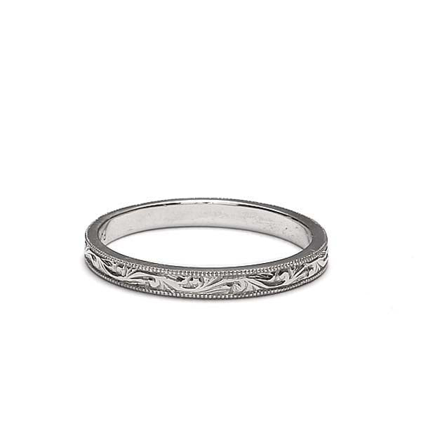 Platinum Wedding Band #L1506 PLAT - Leigh Jay & Co.
