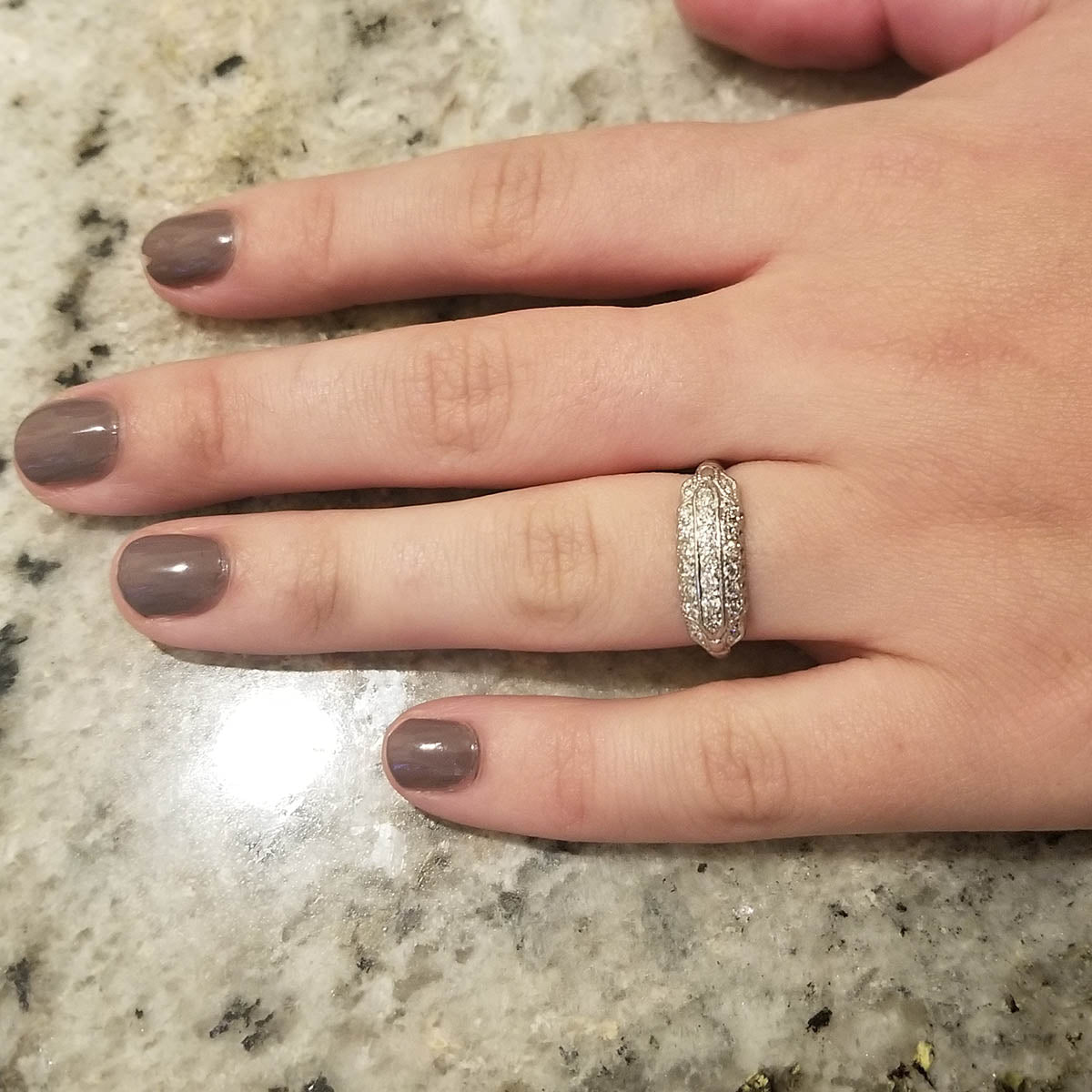 Platinum Wedding Band #L3065WB PLAT Default Title