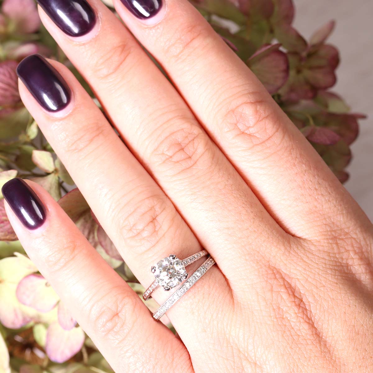 Replica 1930s Diamond Eternity Band #L1107 - Wedding Bands