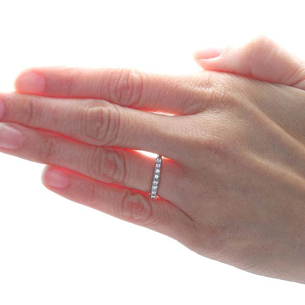 Replica 1930s diamond wedding band. #L1264 PLAT Default Title