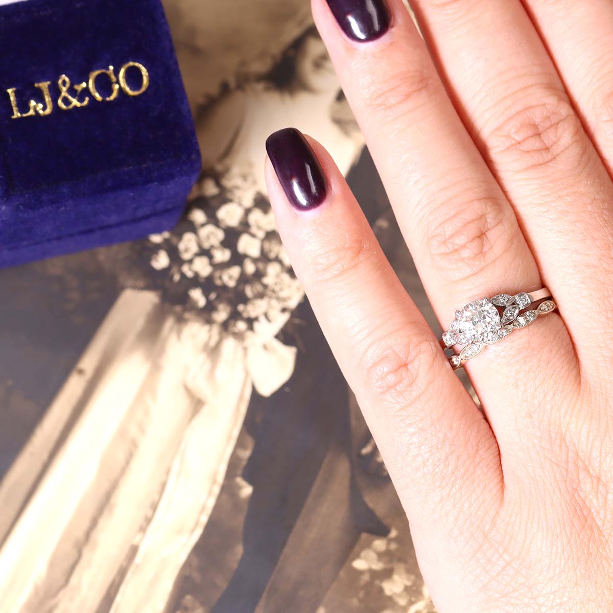 14k Diamond Wedding Band #L2202 14K-1 Default Title