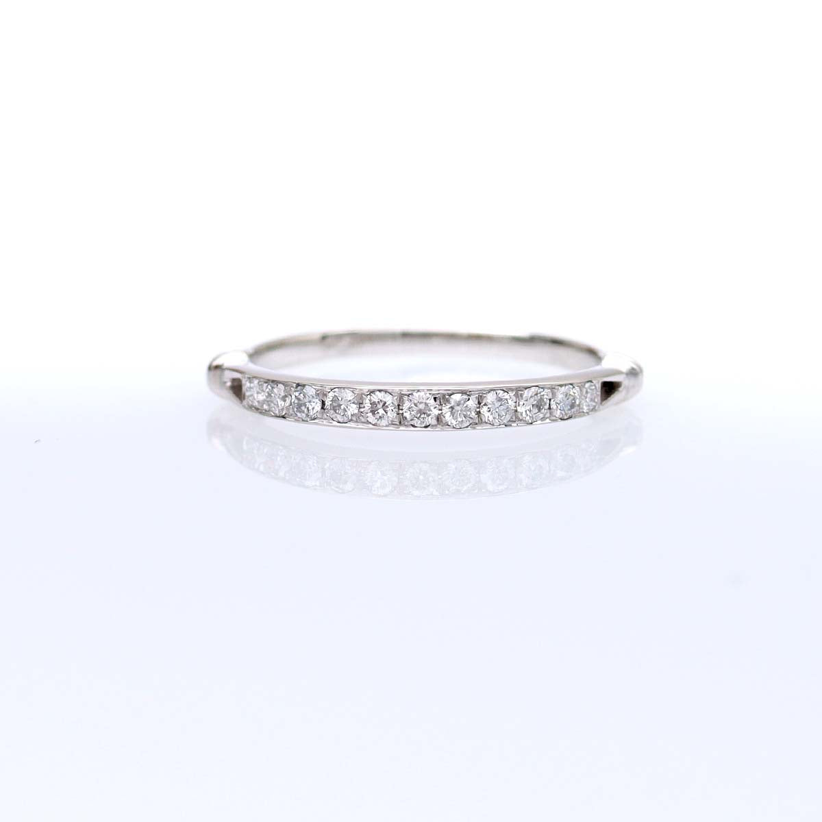 Replica Art Deco Diamond Wedding Band #L3462 - Platinum - Wedding Bands