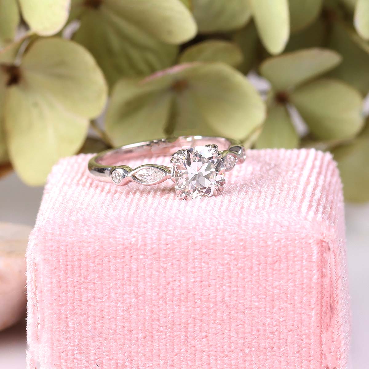 Replica Art Deco Engagement Ring #1305-13 Default Title