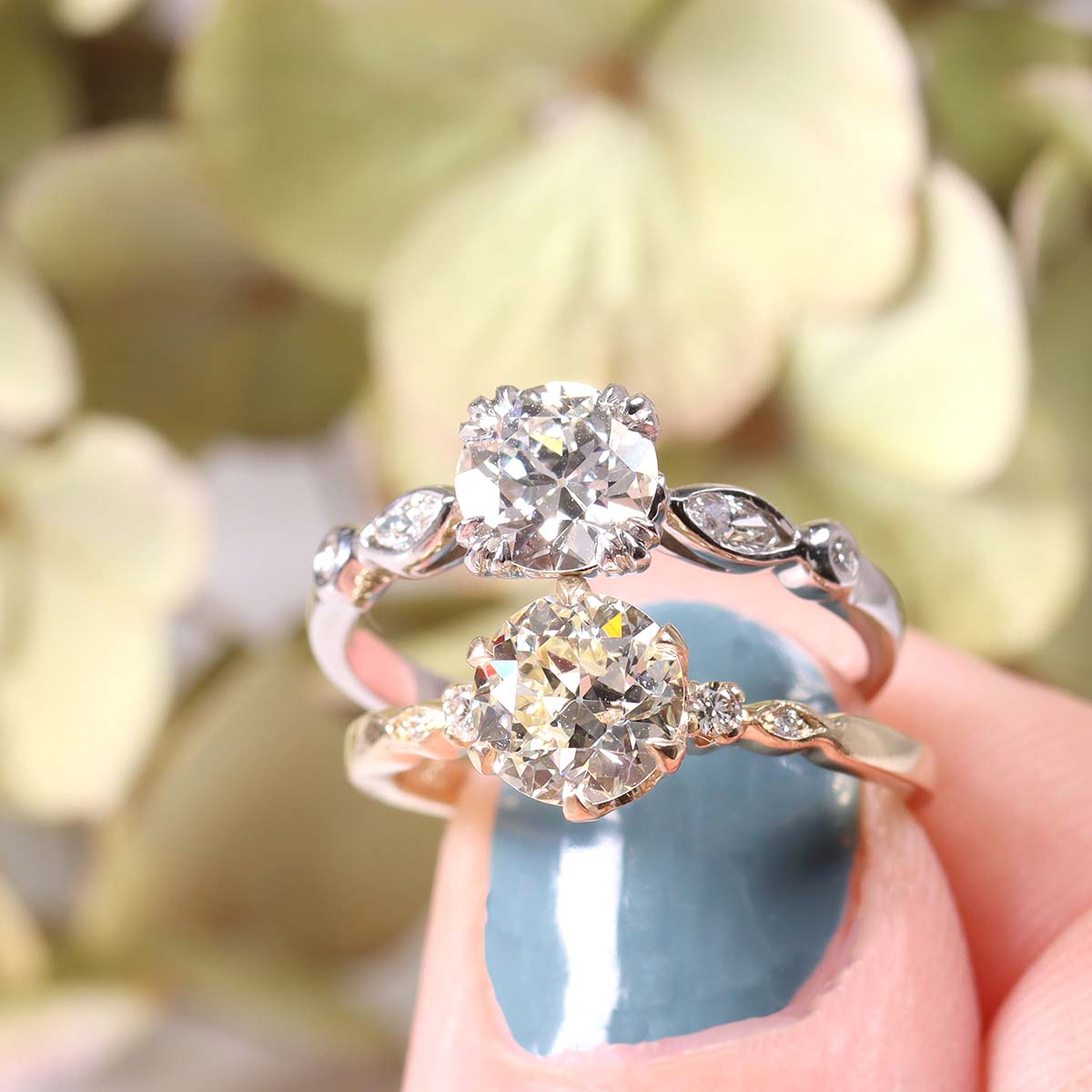 Replica Art Deco Engagement Ring #1305-13 Default Title