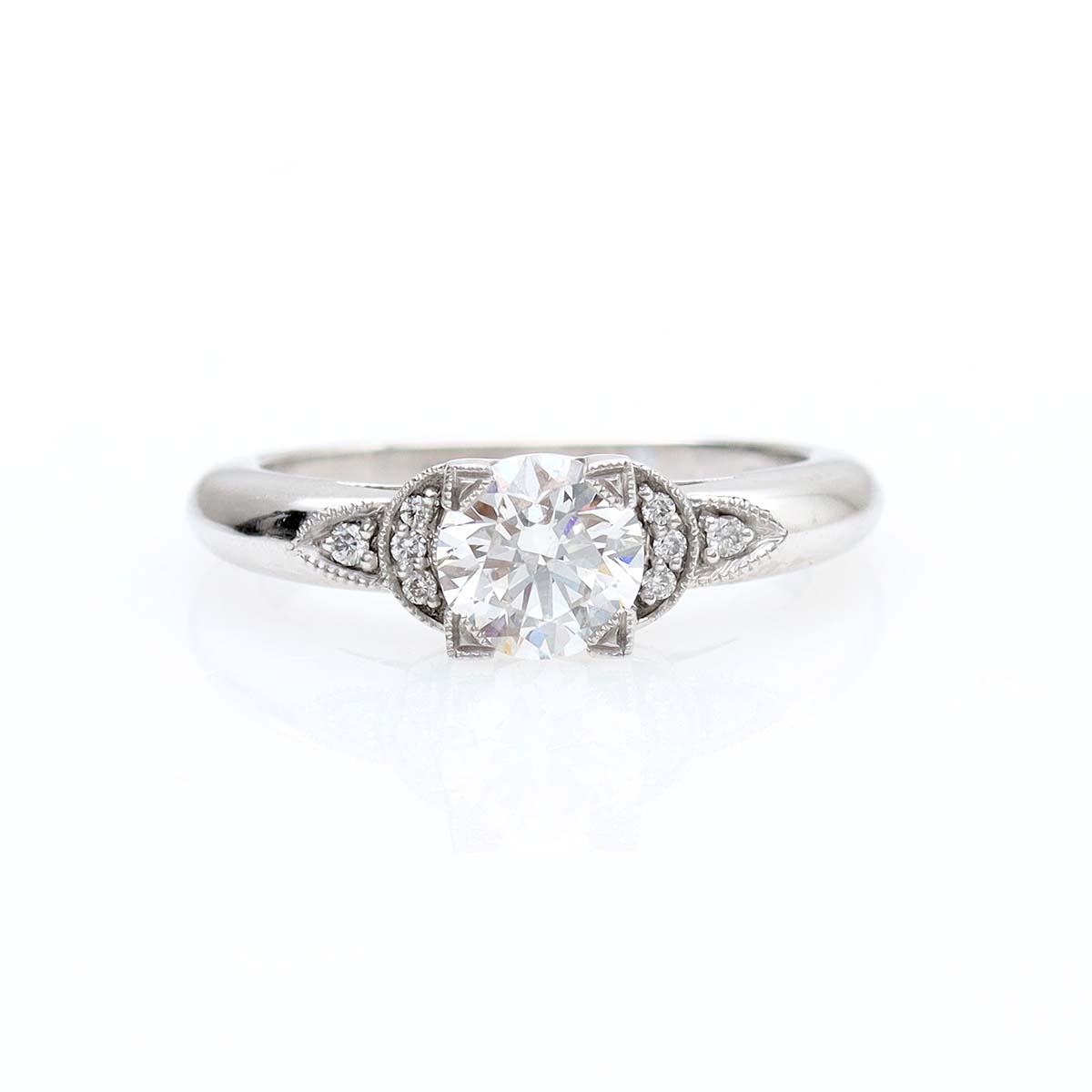 Replica Art Déco Engagement Ring #3024-6 - Engagement Rings