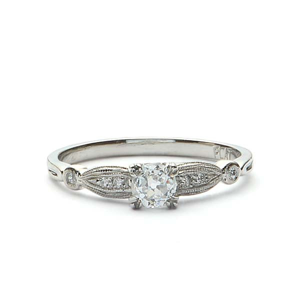 Replica Art Deco Engagement Ring #523941 - Leigh Jay & Co.