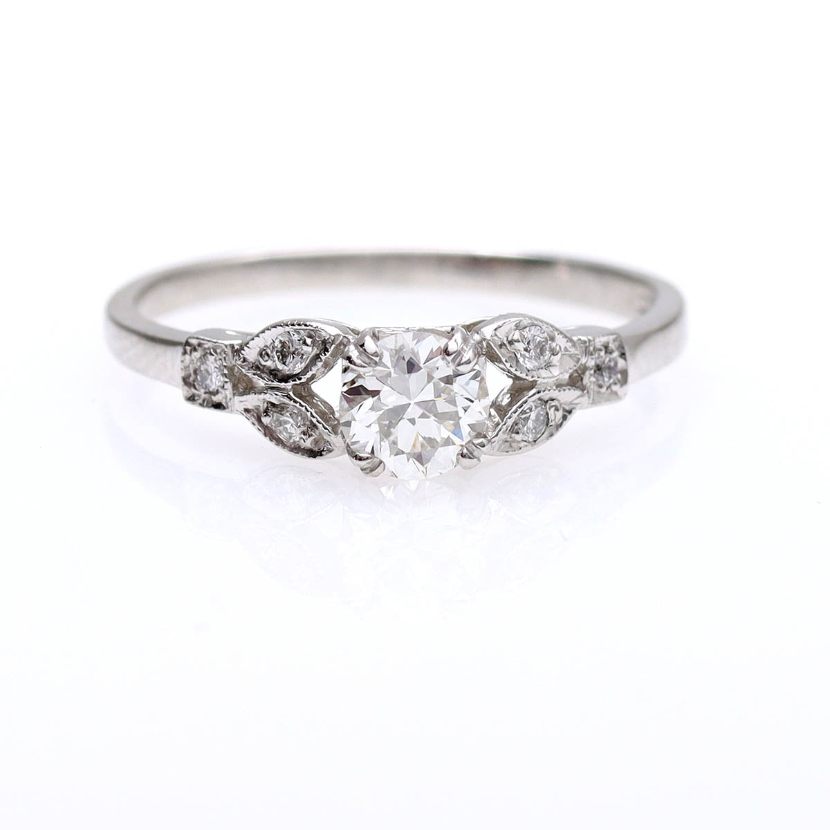 Replica Art Deco Engagement Ring #3355-08 - Engagement Rings