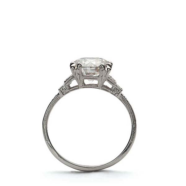 Replica Art Deco Engagement Ring #3365-1 - Engagement Rings