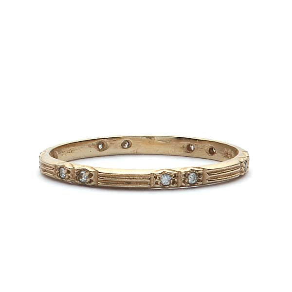 Replica Art Déco Wedding Band #L2243WB - Wedding Bands