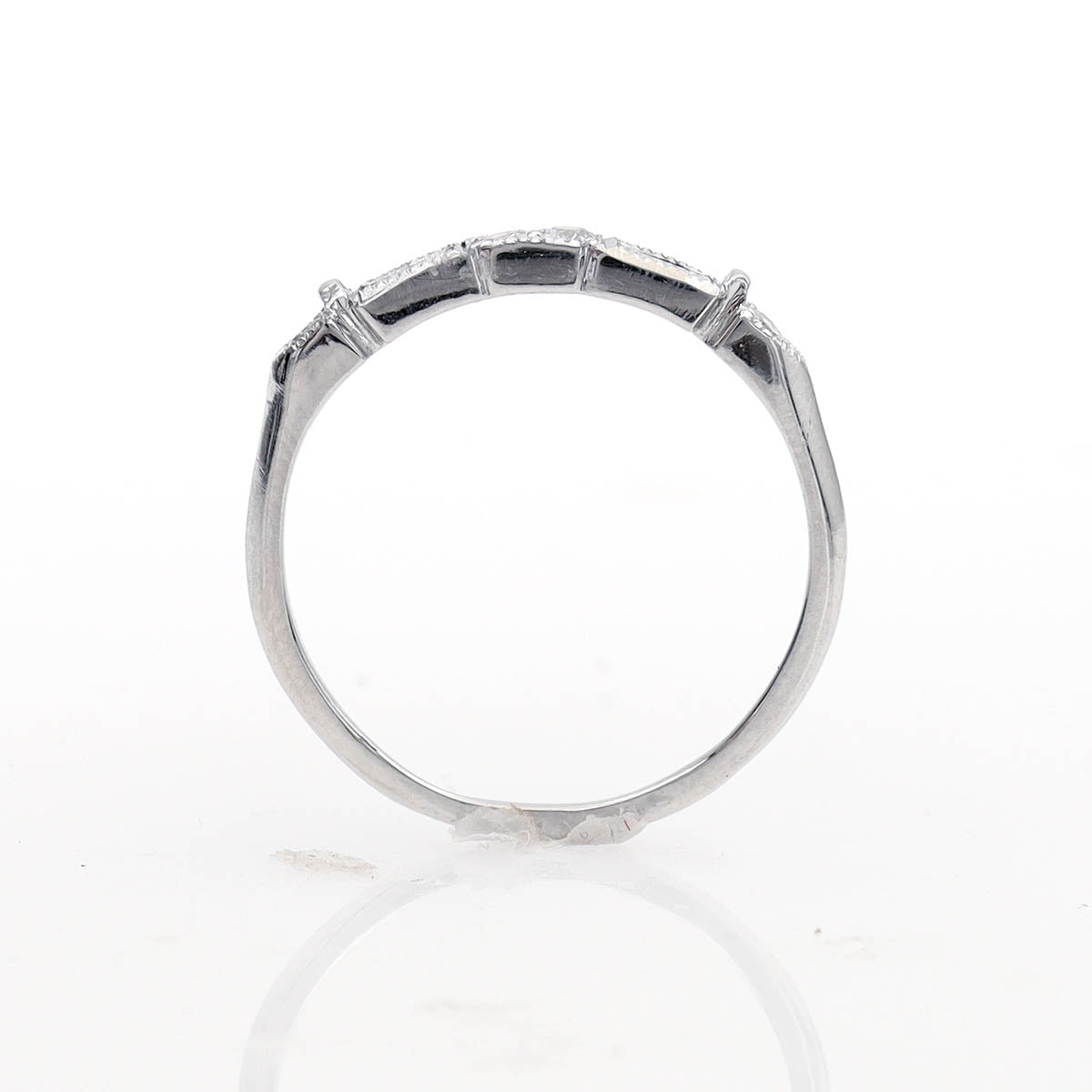 Replica Art Deco Wedding Band #L2615W14 - Wedding Bands