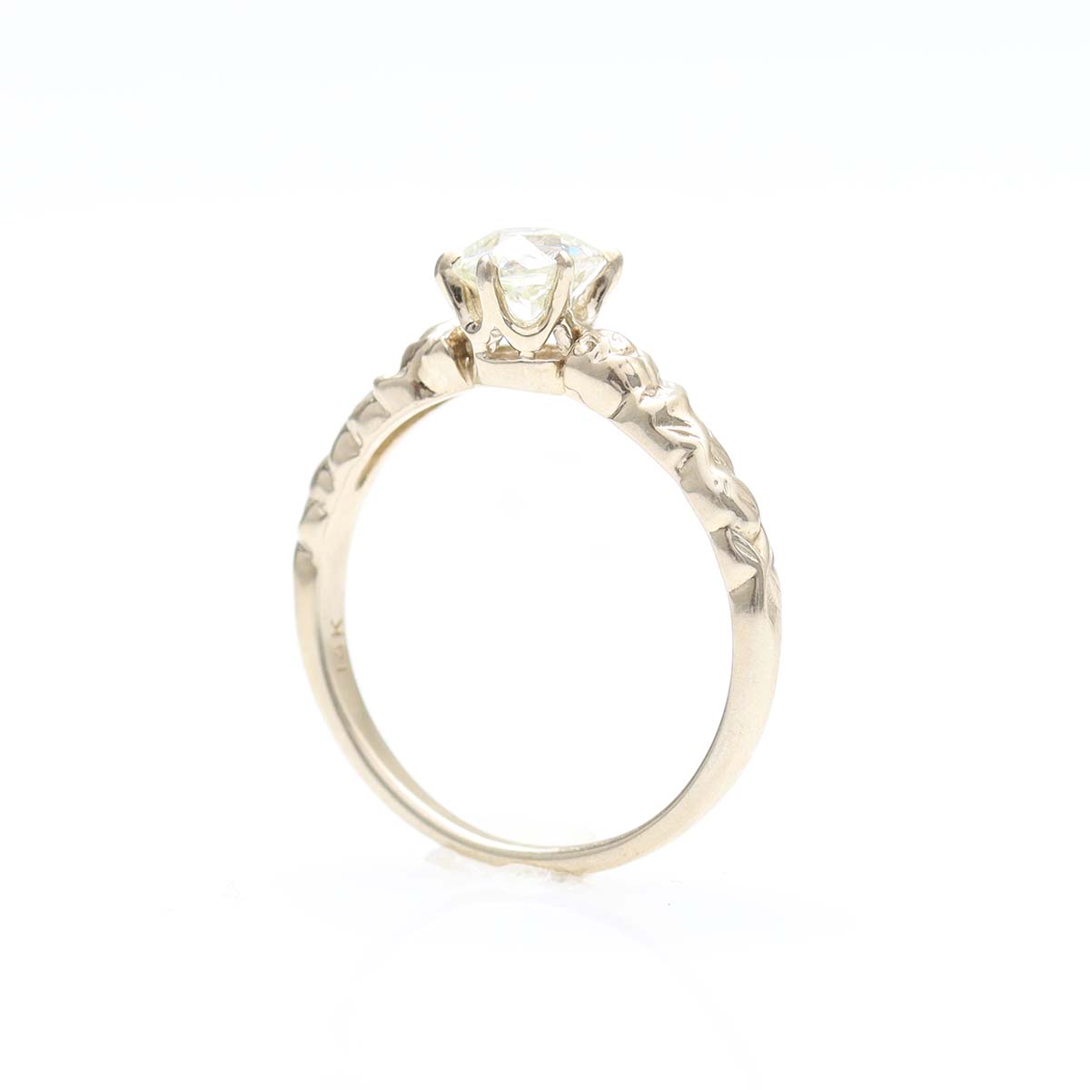 Replica Art Nouveau Engagement Ring #3383-2 - Engagement Rings