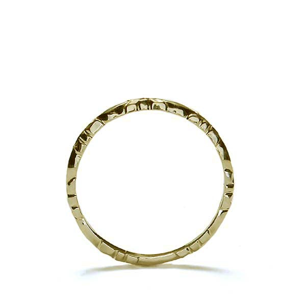 Replica Art Nouveau Floral Wedding Band #L2607B - Wedding Bands