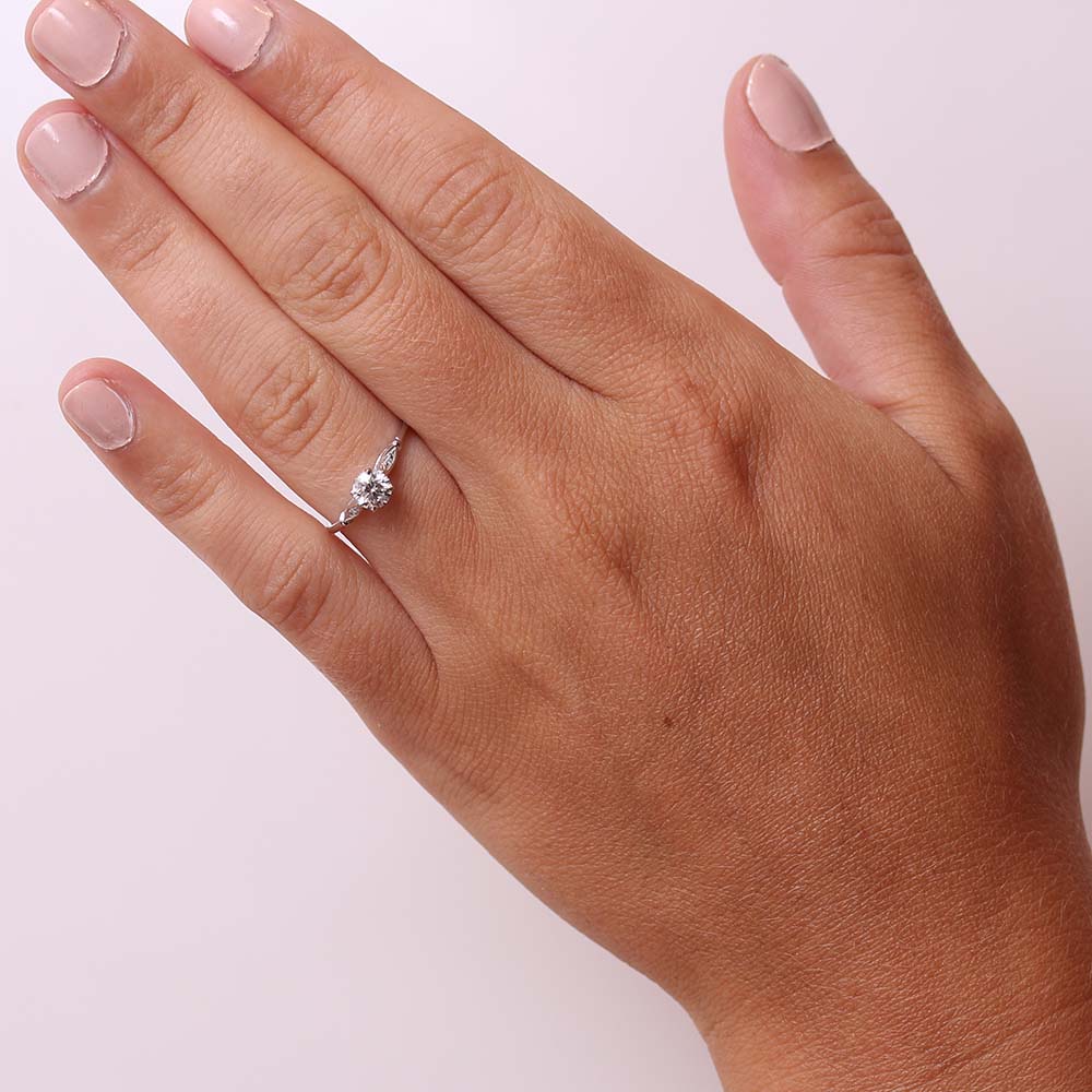 Replica Belle Epoque engagement ring #3338-9 - Engagement Rings