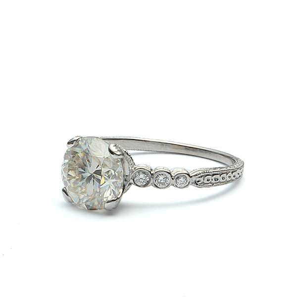 Replica Edwardian Engagement ring #3087-14 - Engagement Rings