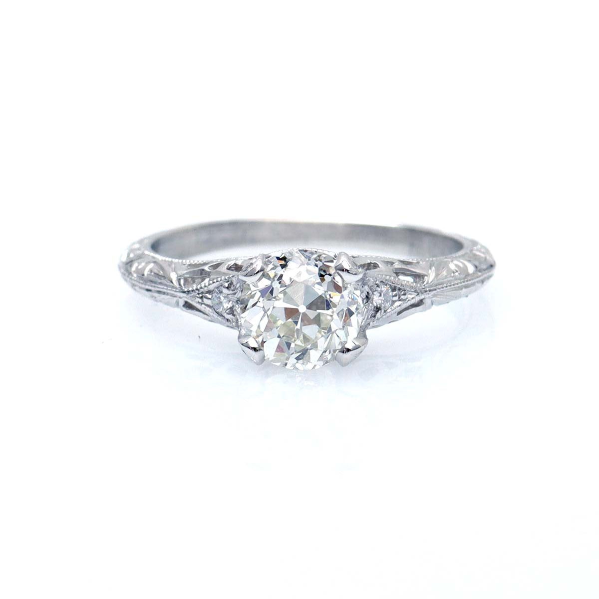Replica Edwardian Engagement Ring #3257-29 - Engagement Rings