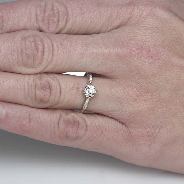 Replica Edwardian Engagement Ring #3323-15 - Engagement Rings