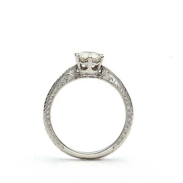 Replica Edwardian Engagement Ring #3376-1 - Engagement Rings