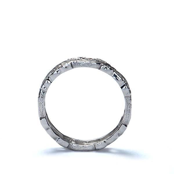 Replica Edwardian Wedding Band #L2024PT-1 - Wedding Bands