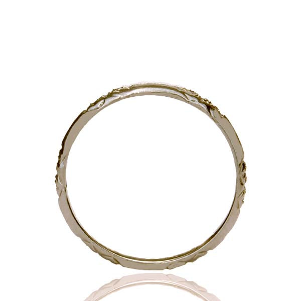Replica Art Déco Wedding Band #L2243WB - Wedding Bands