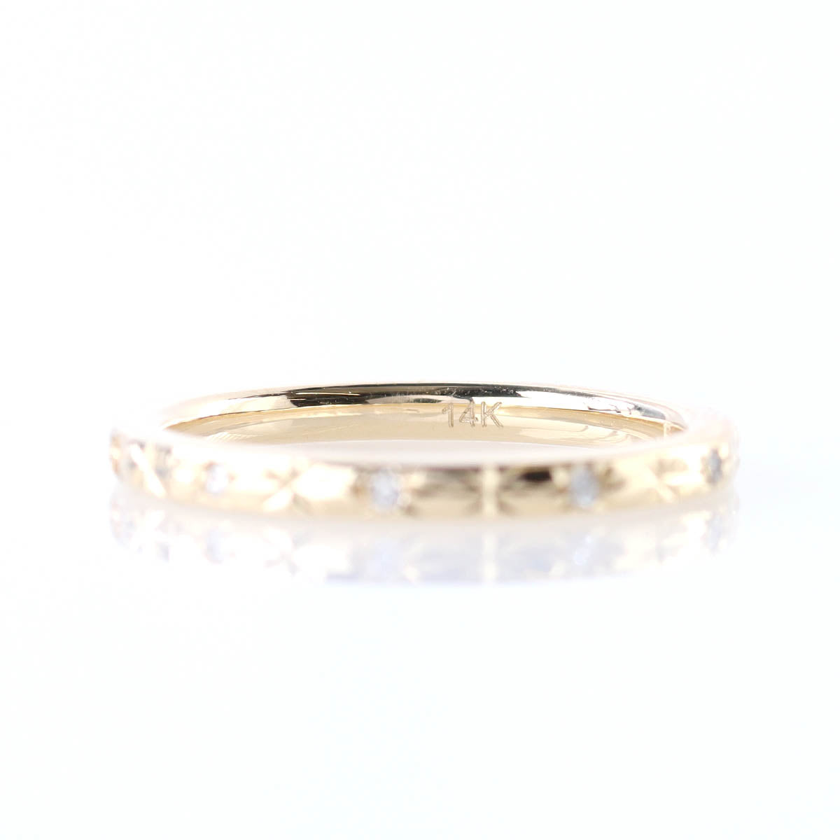 The Ada Vintage Inspired Wedding Band #L3640 - Wedding Bands