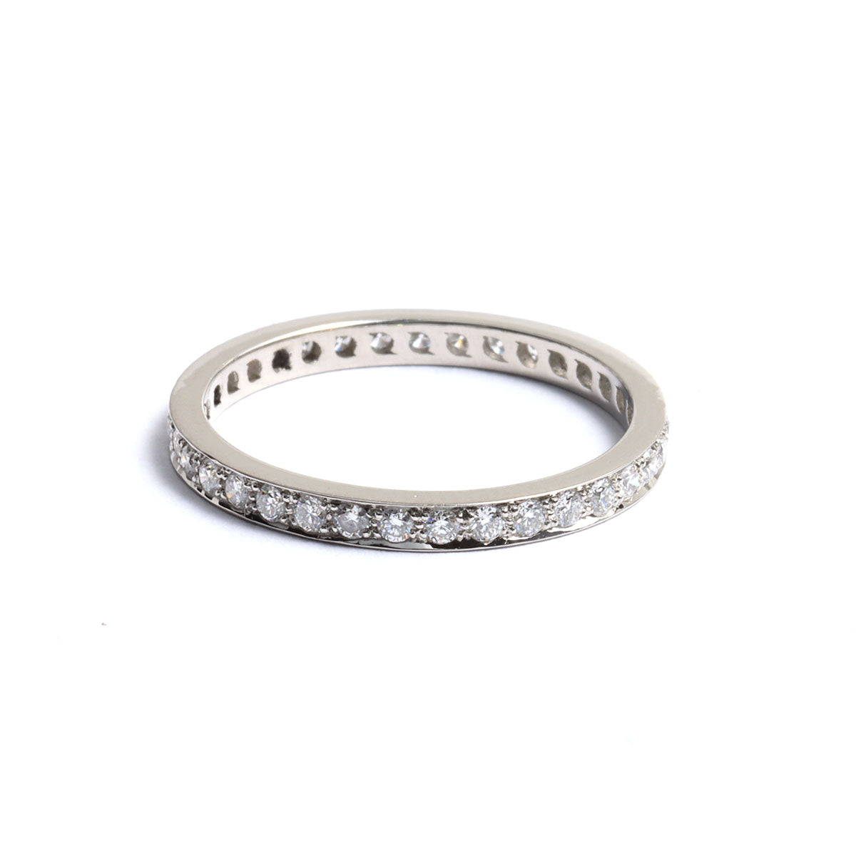 The Amanda Replica Art Deco Diamond Eternity Band #L3475-1 - Wedding Bands