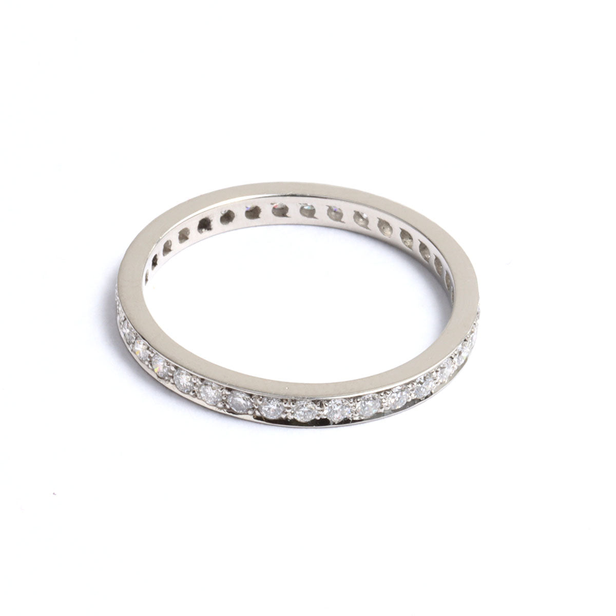 The Amanda Replica Art Deco Diamond Eternity Band #L3475-1 - Wedding Bands