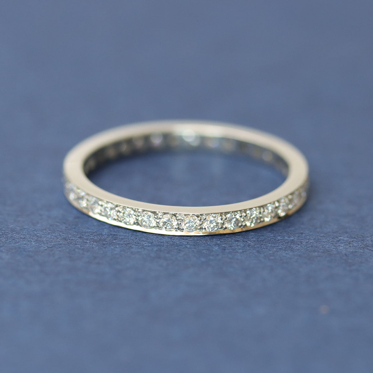 The Amanda Replica Art Deco Diamond Eternity Band #L3475-1 - Wedding Bands