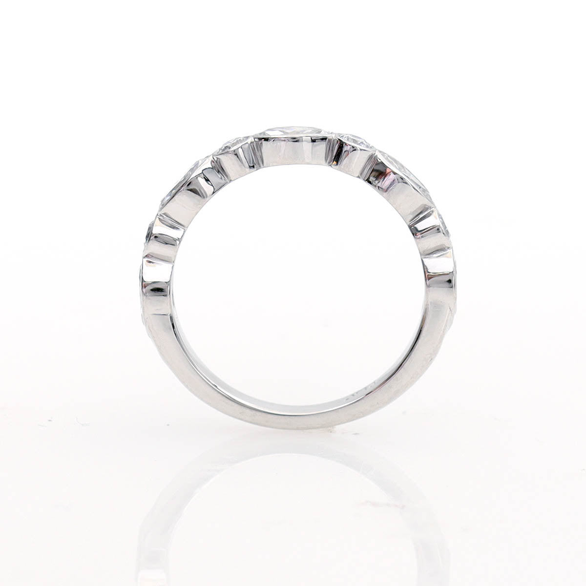 The Carly Art Deco inspired Wedding Band. L3678WBPT - Wedding Bands
