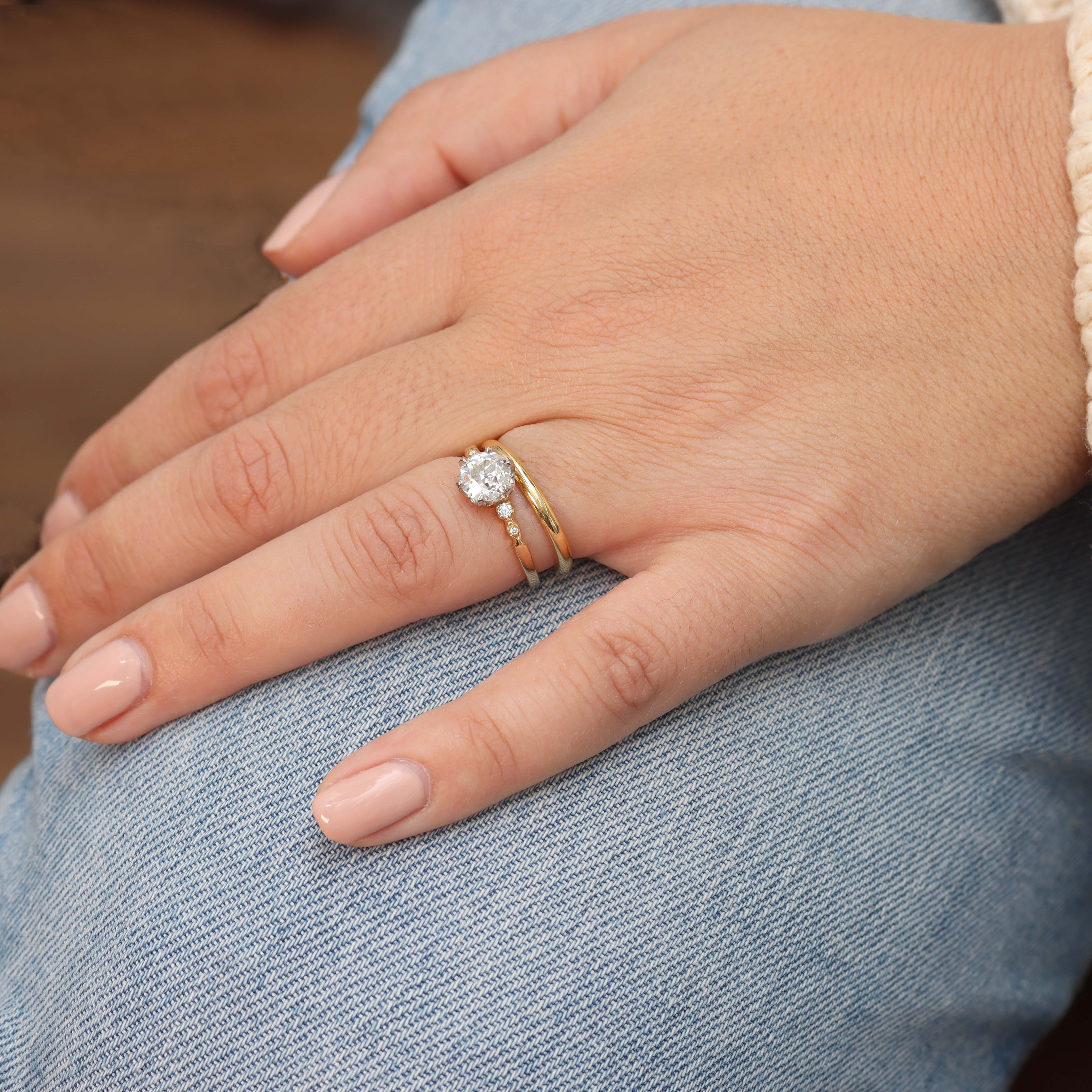 The Cordelia Replica Edwardian Engagement Ring #3510-6 - Engagement Rings