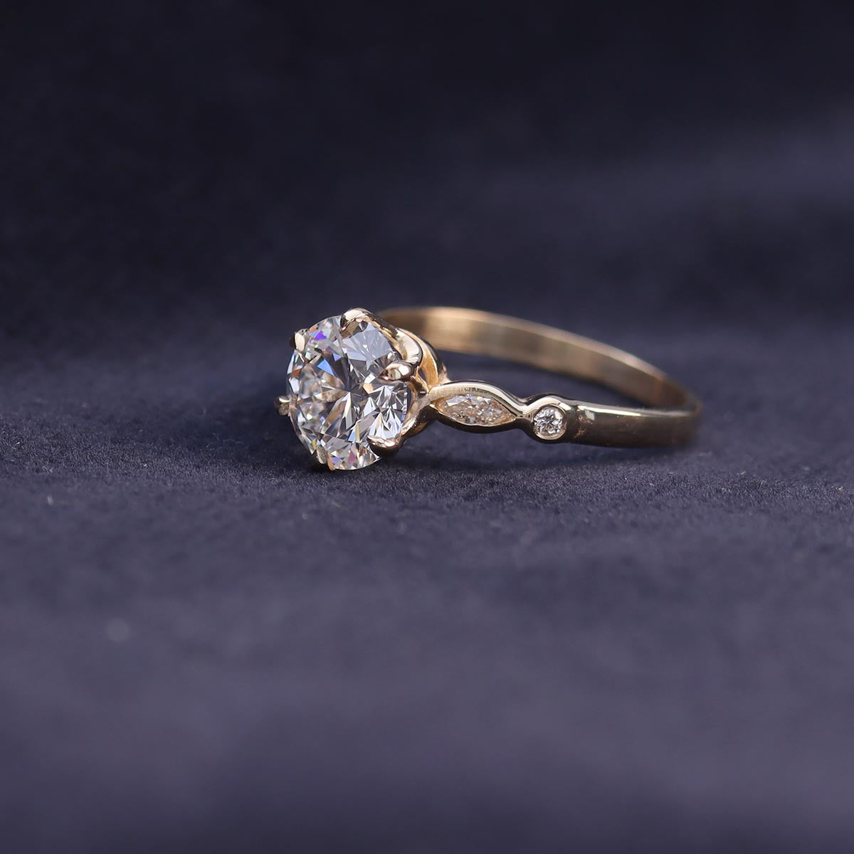The Courtney Engagement Ring #1305-15 - Engagement Rings