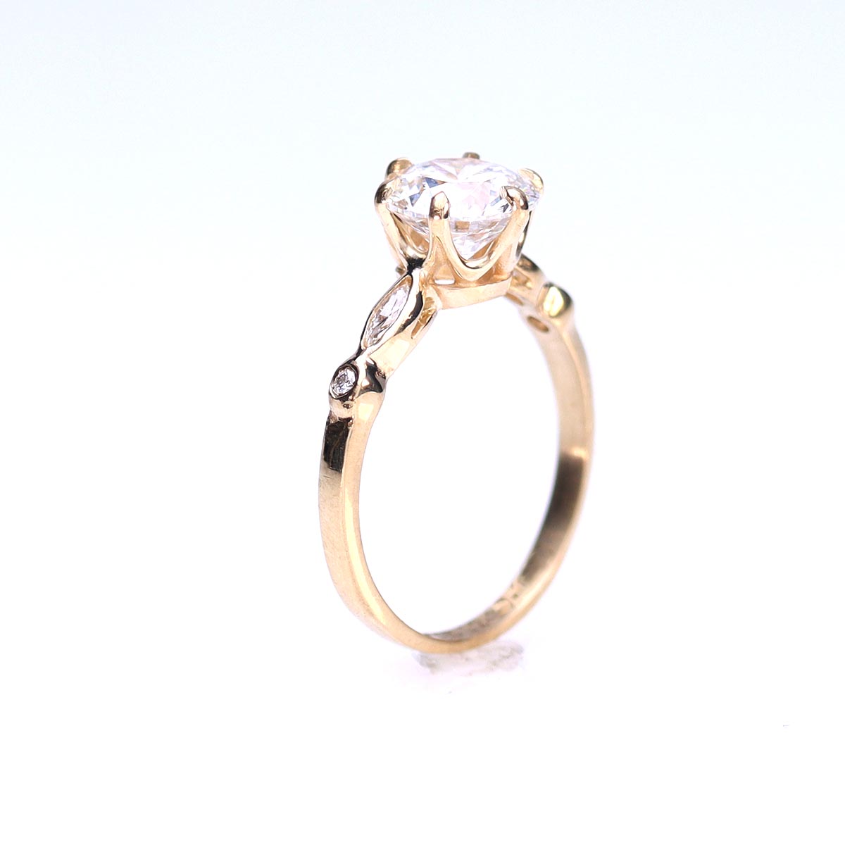 The Courtney Engagement Ring #1305-15 - Engagement Rings