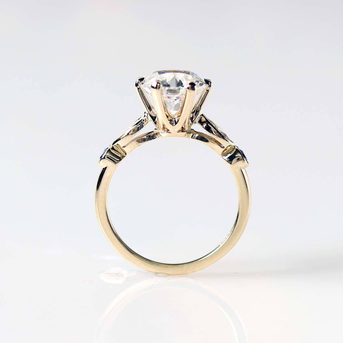 The Madison Engagement Ring #3702-1 - Engagement Rings