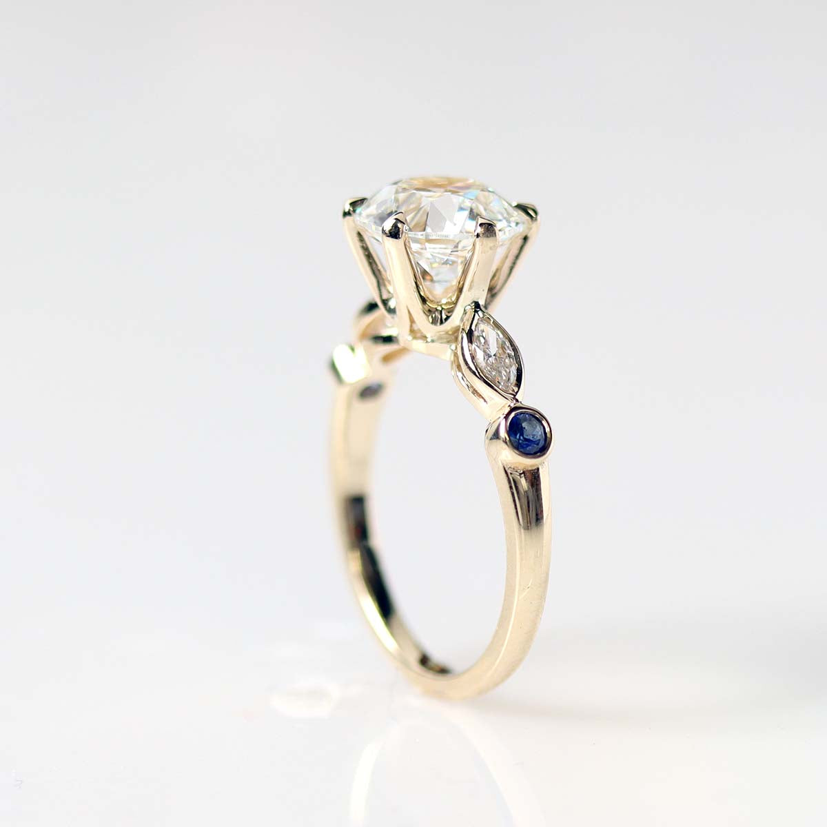 The Madison Engagement Ring #3702-1 - Engagement Rings