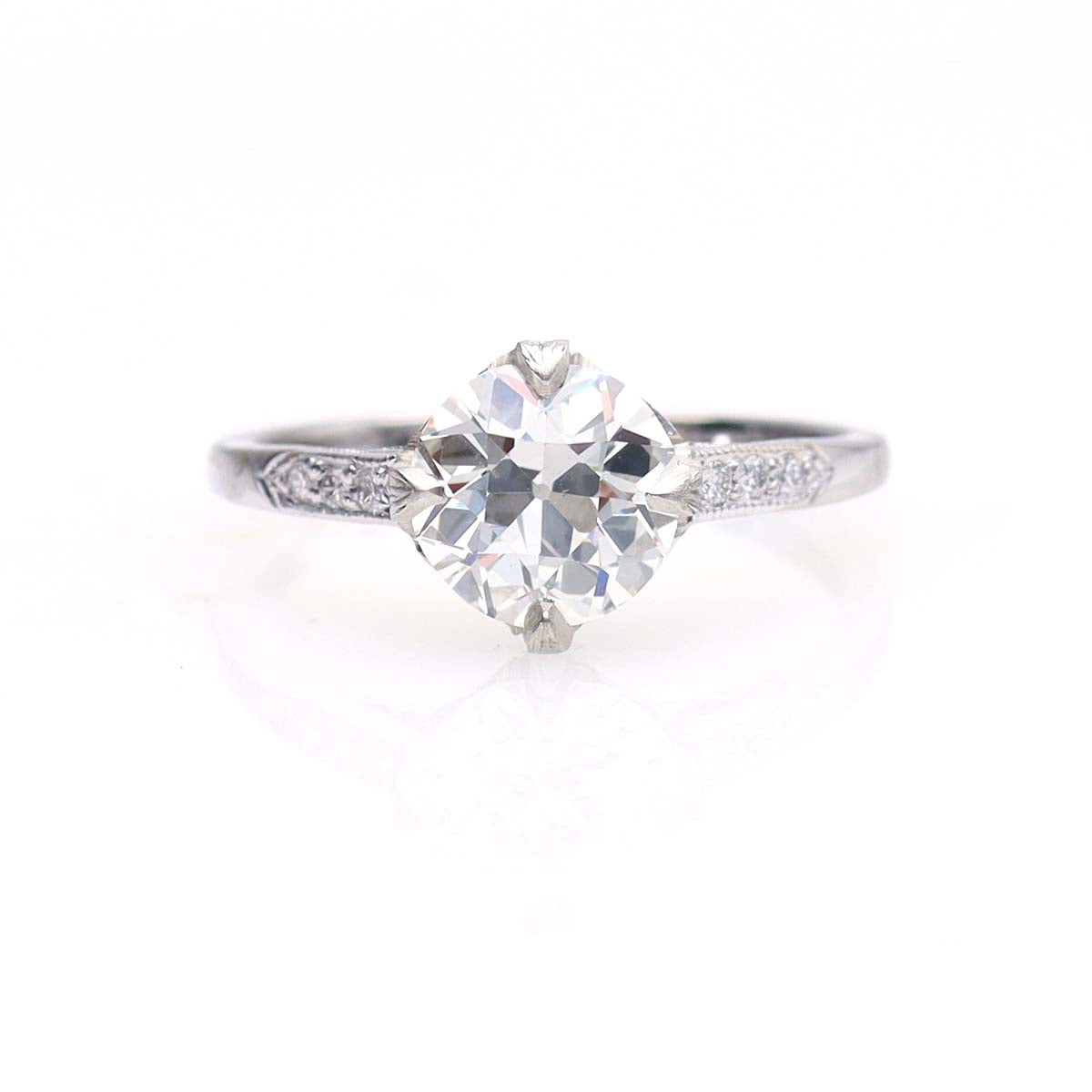 The Martha Replica Edwardian Engagement Ring#3144-24 - Engagement Rings