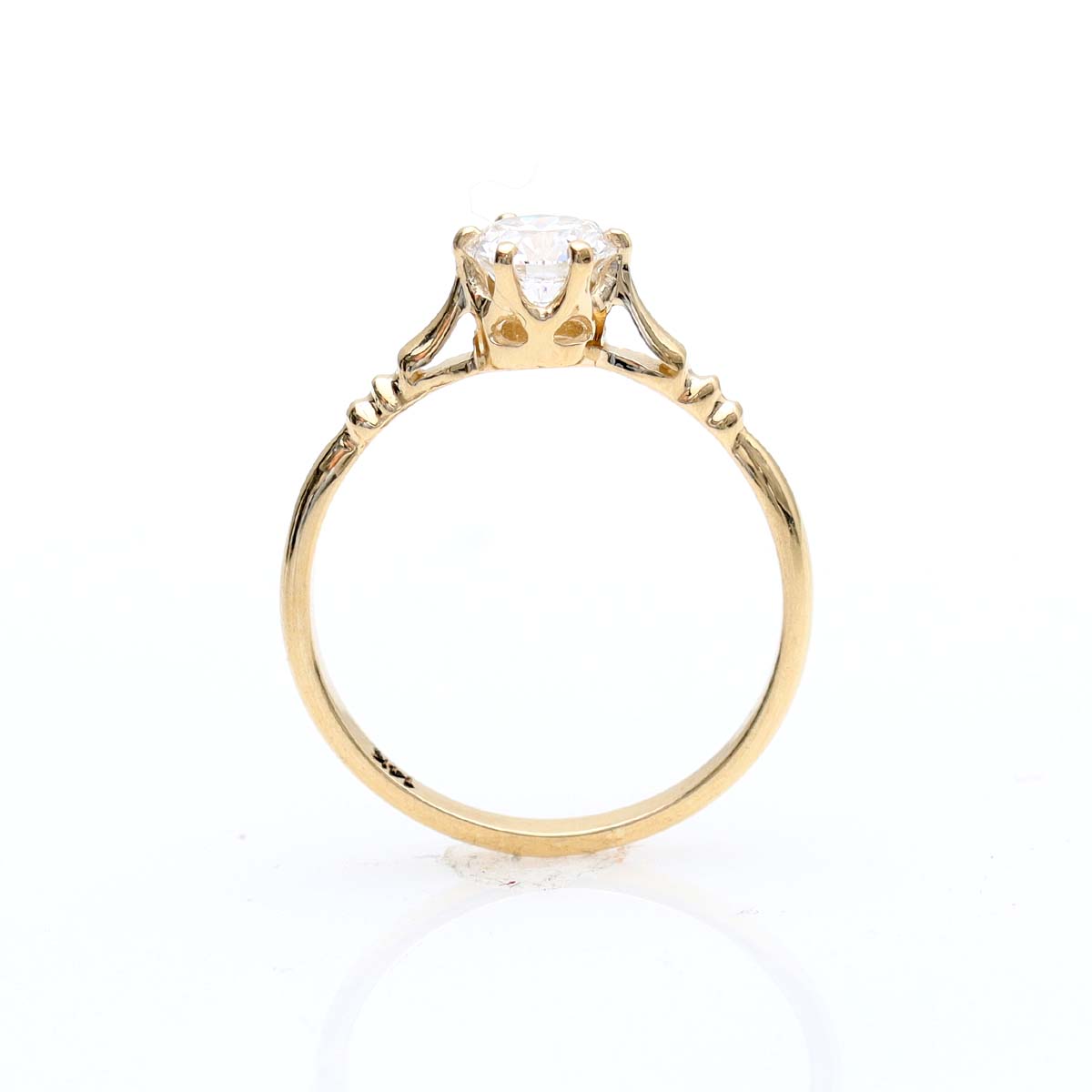 The Newport Edwardian Inspired Engagement Ring #3653-2 - Engagement Rings