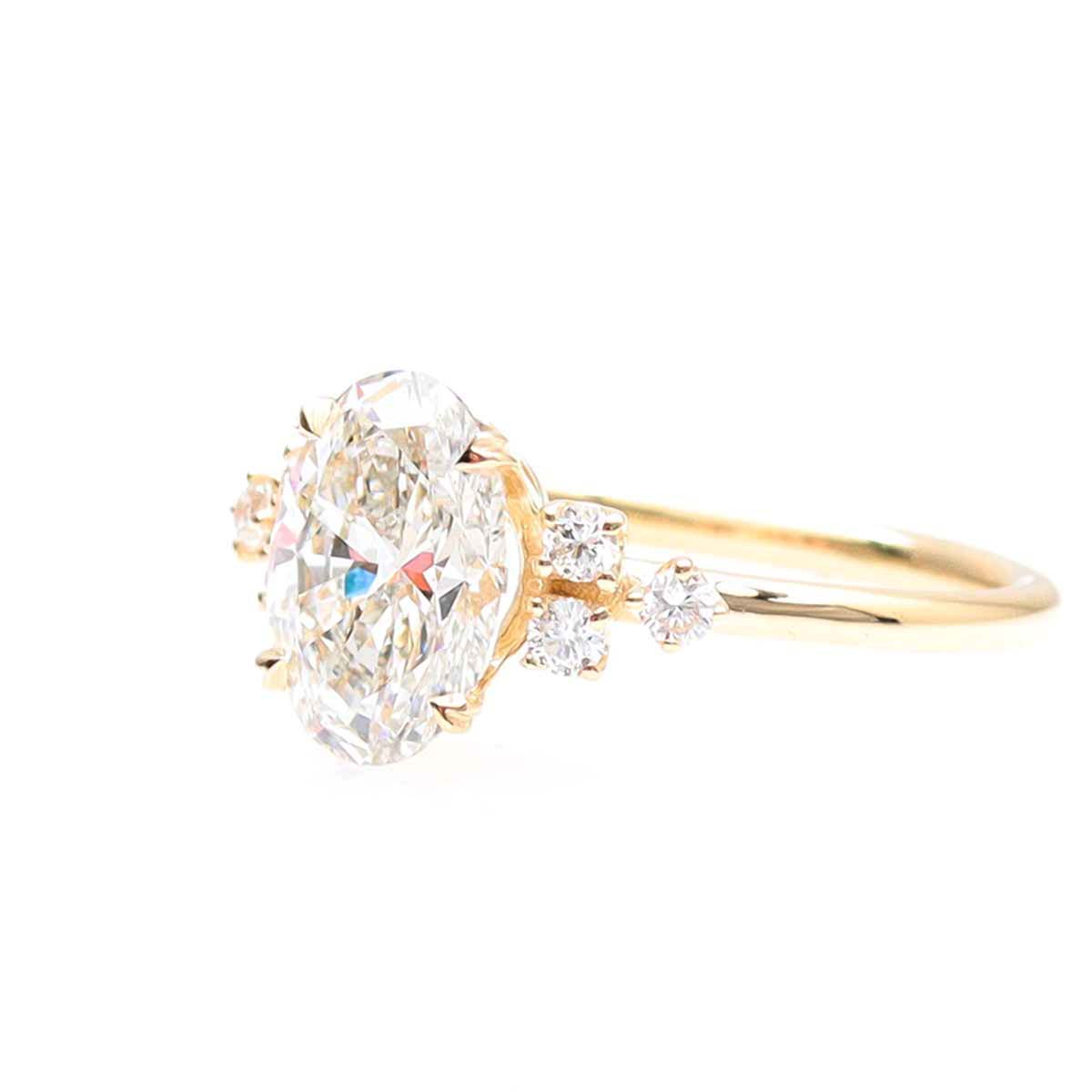 The Stella Beth Engagement Ring #3643OV-2 - Engagement Rings