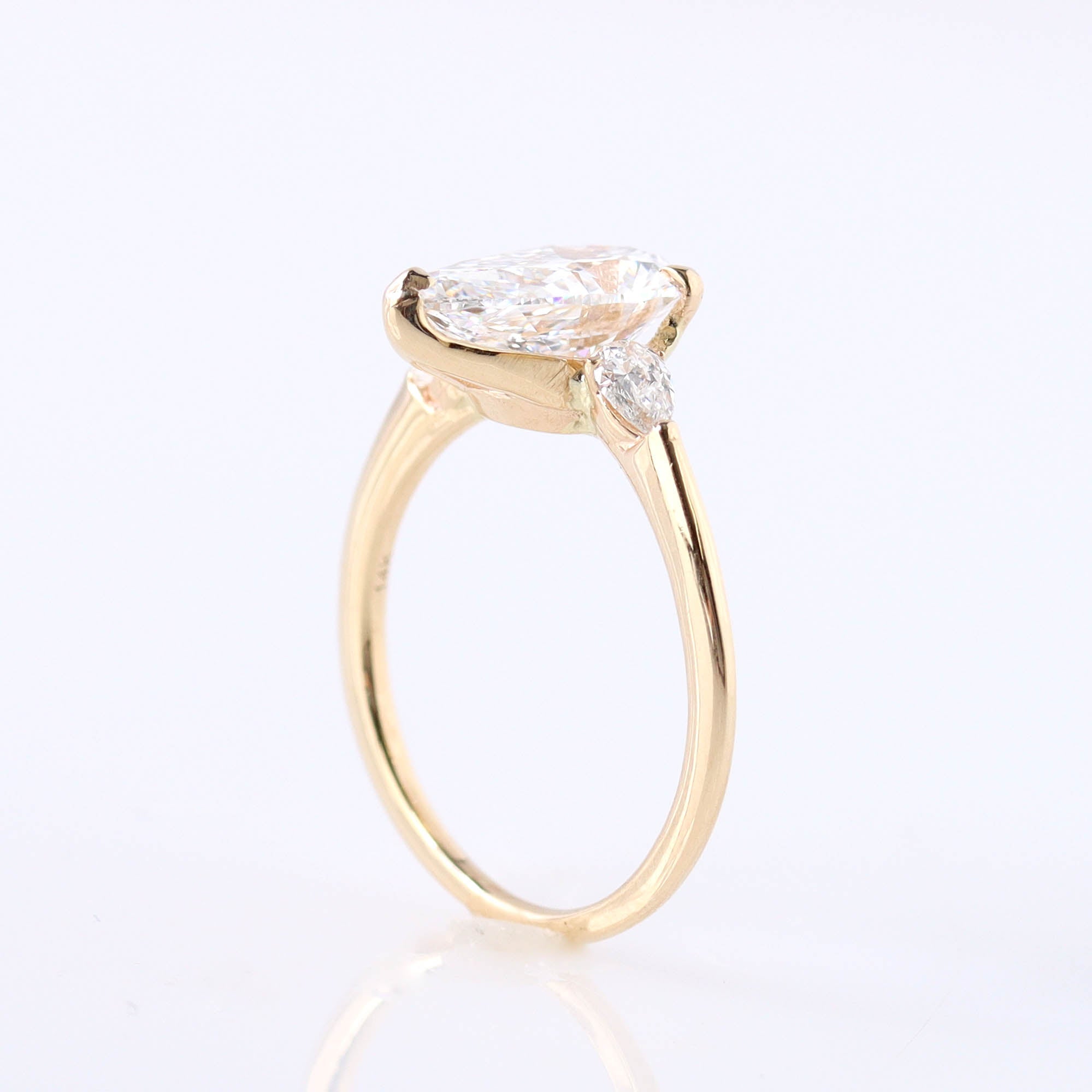 The Stella Jane Engagement Ring #3642PS-3A - Engagement Rings