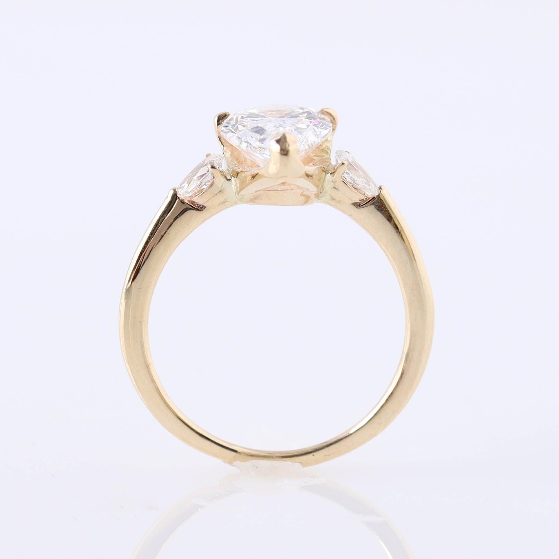 The Stella Jane Engagement Ring #3642PS-3A - Engagement Rings